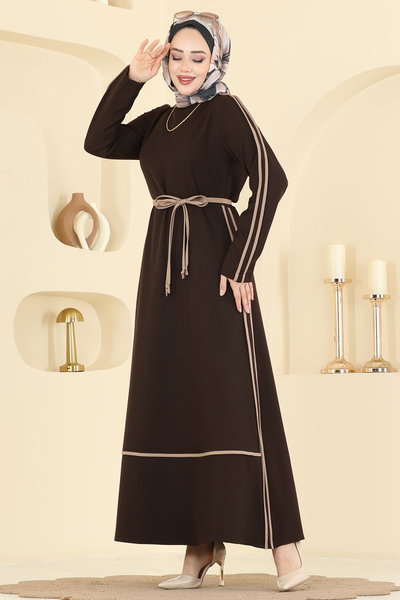 S.L. - Dress 2781SL432-MS Bitter Brown - 421289