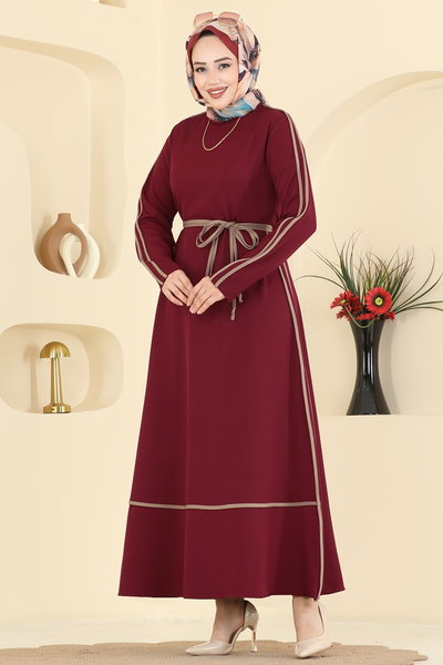 S.L. - Dress 2781SL432-MS Burgundy - 421293