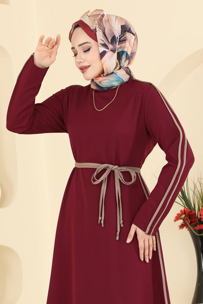 S.L. - Dress 2781SL432-MS Burgundy - 421294