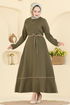 Dress 2781SL432-MS Khaki - Thumbnail