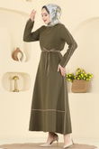 S.L. - Dress 2781SL432-MS Khaki