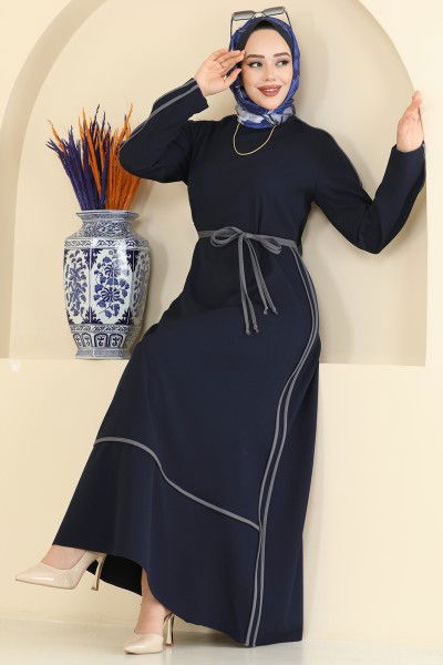 S.L. - Dress 2781SL432-MS Navy Blue