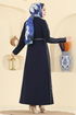 Dress 2781SL432-MS Navy Blue - Thumbnail