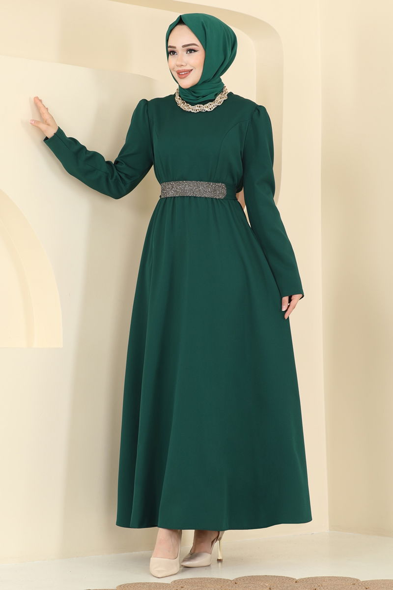 Dress 2788SL432-MS Emerald