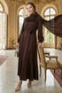 Dress 2789AYD969-M Brown - Thumbnail