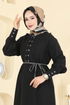 الفستان أسود 2790SL432-MS - Thumbnail