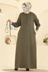 Dress 2790SL432-MS Khaki - Thumbnail