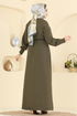 Dress 2790SL432-MS Khaki - Thumbnail