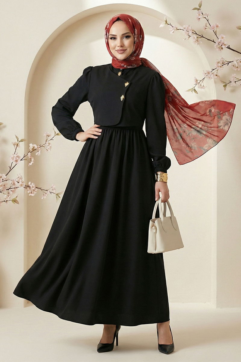 Dress 2805SL432-MS Black