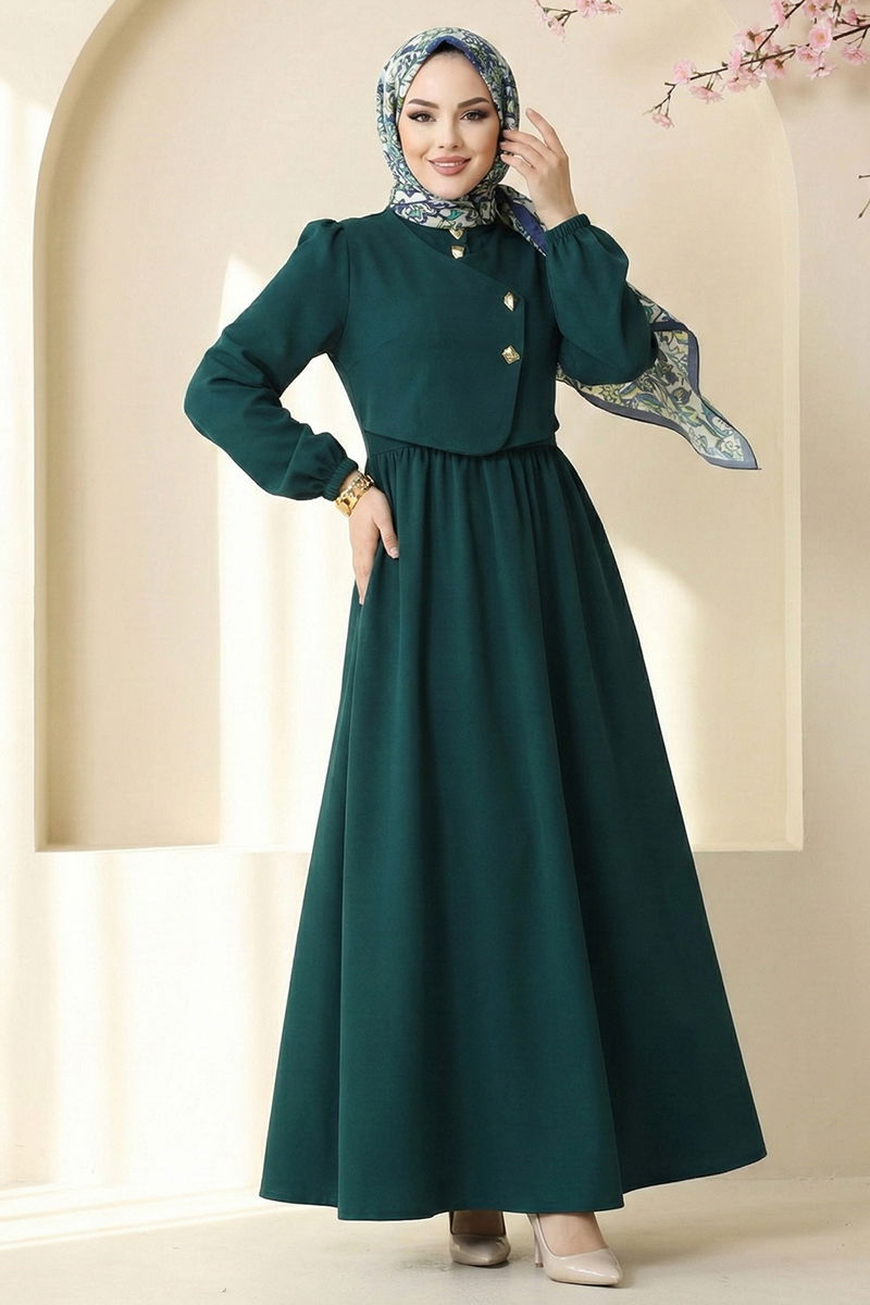 Dress 2805SL432-MS Petroleum