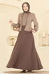 Dress 2810SL432-MS Koyu Vision & Brown - Thumbnail