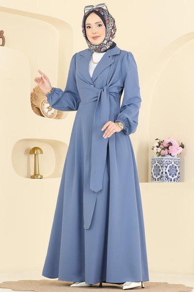 S.L. - Dress 2812SL432-MS Blue - 427116
