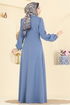 الفستان أزرق 2812SL432-MS - Thumbnail