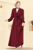 S.L. - Dress 2812SL432-MS Burgundy