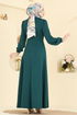 Dress 2812SL432-MS Petroleum - Thumbnail