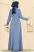 Dress 2818SL432-MS Blue - Thumbnail