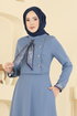 الفستان أزرق 2818SL432-MS - Thumbnail
