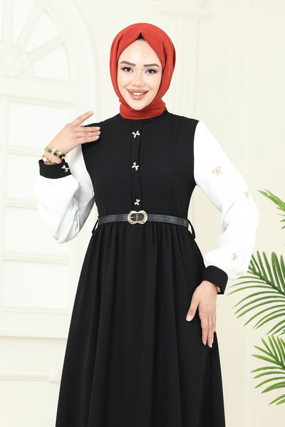 A.S.N. - الفستان أسود 286ASN888-MS - 380597