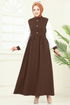 Dress 286ASN888-MS Brown - Thumbnail
