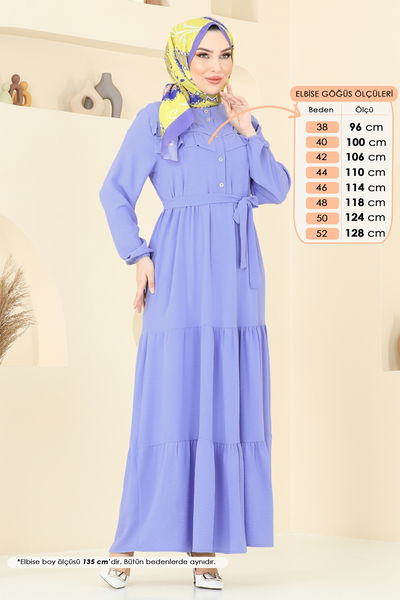 B.M.R. - Dress 3005BM387-MS Baby Blue - 366858