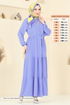 الفستان أزرق فاتح 3005BM387-MS - Thumbnail