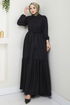 الفستان أسود 3025HBS856-MS - Thumbnail