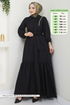 الفستان أسود 3025HBS856-MS - Thumbnail
