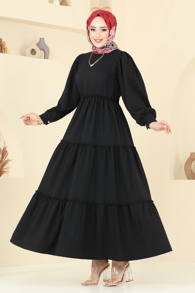 T.B.L. - Dress 3033TBL694-MS Black - 373489