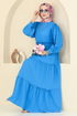 الفستان أزرق 3033TBL694-MS - Thumbnail