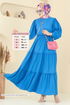 الفستان أزرق 3033TBL694-MS - Thumbnail