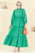الفستان أخضر 3033TBL694-MS - Thumbnail