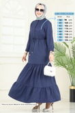 K.T.R. - Dress 3049KTR750-MS Navy Blue