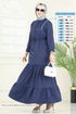 Dress 3049KTR750-MS Navy Blue - Thumbnail