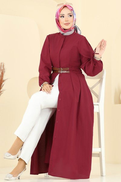 K.T.R. - Dress 3060KTR750-MS Burgundy