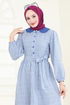Dress 3068HBS856-MS Indigo - Thumbnail