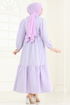 Dress 3068HBS856-MS Lilac - Thumbnail