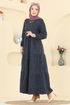 Dress 3071KTR750-MS Navy Blue - Thumbnail