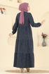 Dress 3071KTR750-MS Navy Blue - Thumbnail