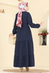 Dress 3075KTR750-MS Navy Blue - Thumbnail