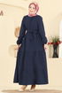 Dress 3075KTR750-MS Navy Blue - Thumbnail
