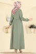 Dress 3076KTR750-MS Almond Green - Thumbnail