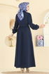 Dress 3076KTR750-MS Navy Blue - Thumbnail