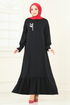 الفستان أسود 3077HBS856-MS - Thumbnail