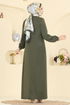 Dress 3078KTR750-MS Khaki - Thumbnail