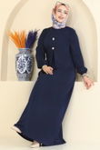K.T.R. - Dress 3078KTR750-MS Navy Blue