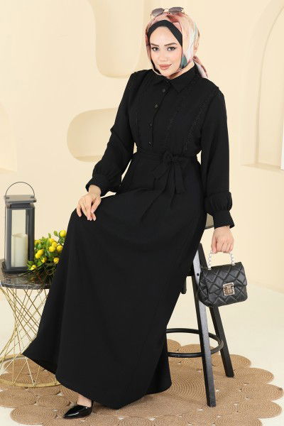 A.S.N. - Dress 308ASN888-MS Black