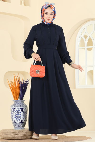 A.S.N. - Dress 308ASN888-MS Navy Blue - 411878