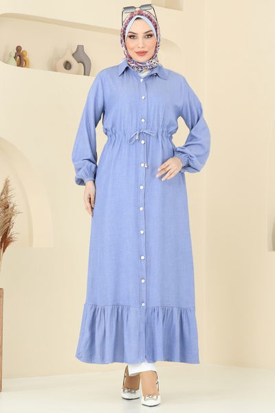 H.B.S. - Dress 309HBS856-MS Light Denim - 378941