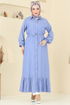 Dress 309HBS856-MS Light Denim - Thumbnail