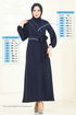 Dress 310HBS856-MS Navy Blue - Thumbnail